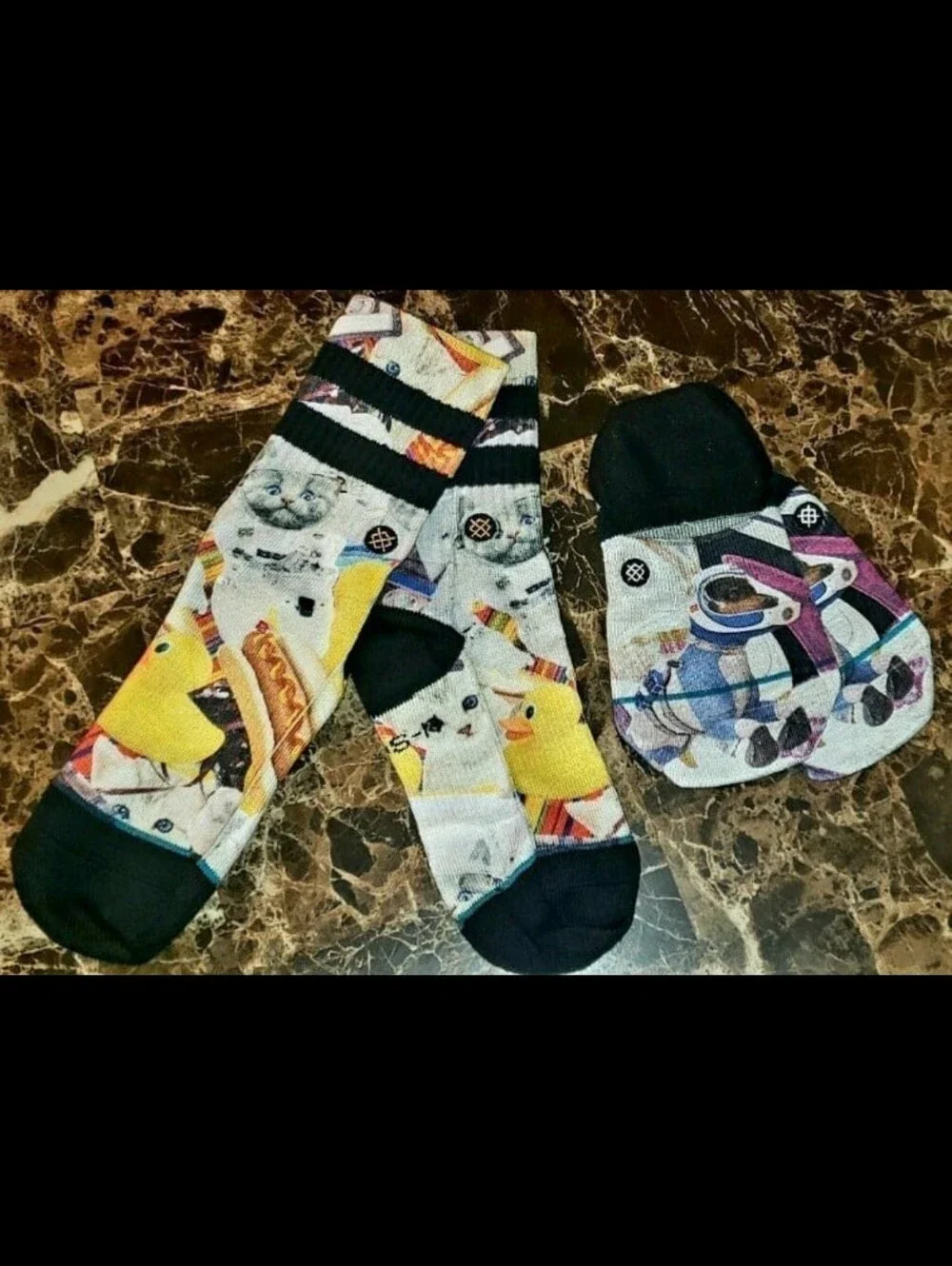 Stance Space Cat & Astro Dog Crew Socks